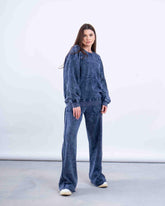 Acid Wash Oversized Sweatshirt - Venti