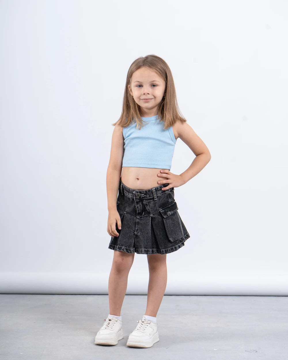 Ribbed Cropped Tank Top - Venti