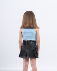 Ribbed Cropped Tank Top