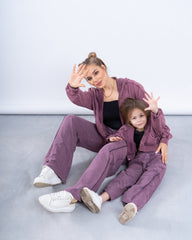 Acid-Wash Zip-Up Hoodie