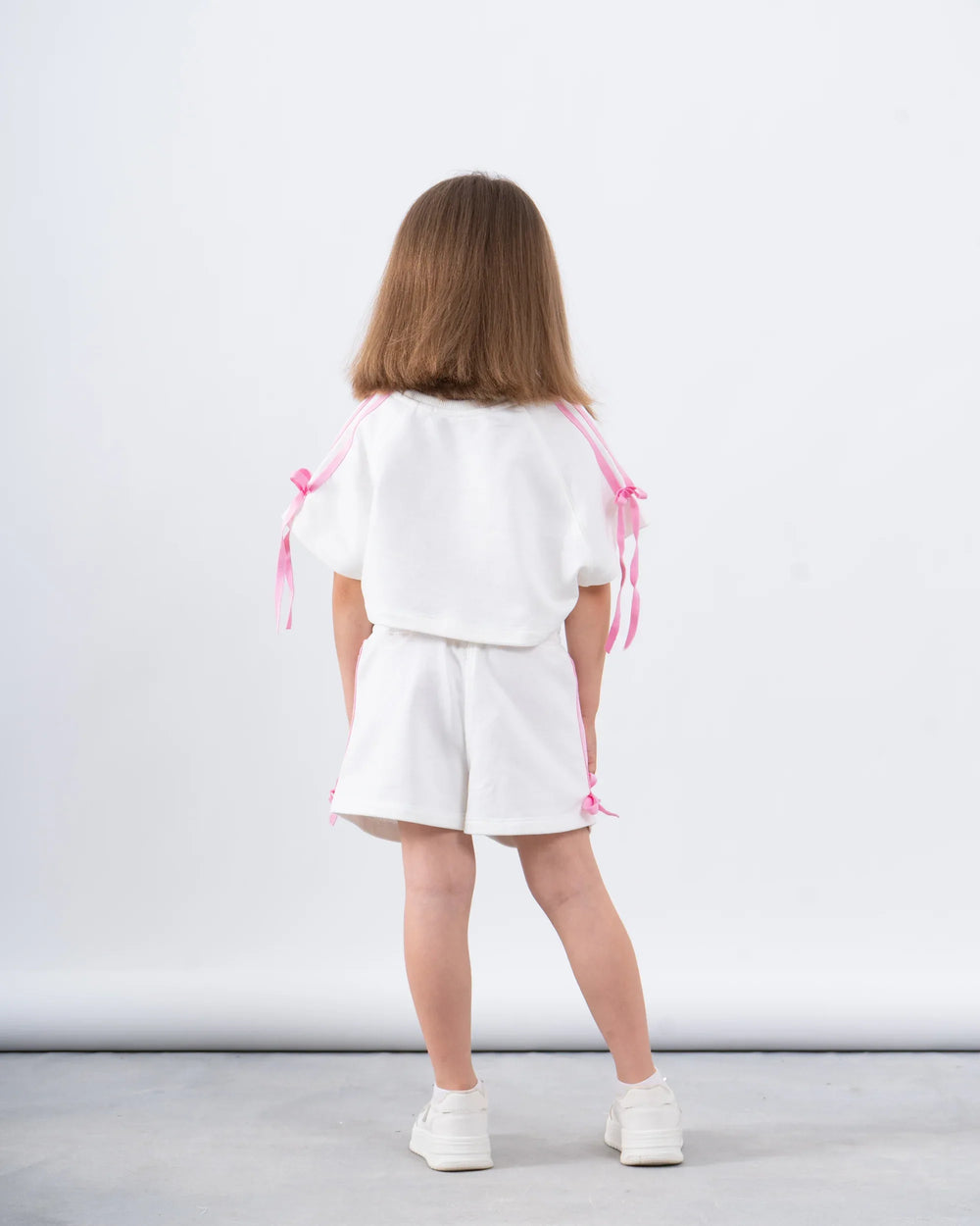 Ribbon-Detail Sporty Shorts - Venti