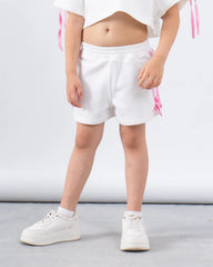 Ribbon-Detail Sporty Shorts - Venti