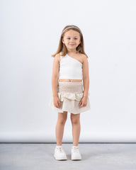 Ruffle Mini Skirt