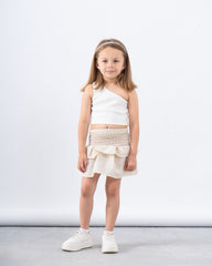 Ruffle Mini Skirt