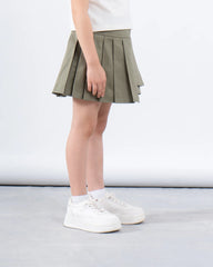 Twill Pleated Skirt - Venti