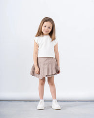 Twill Pleated Skirt - Venti