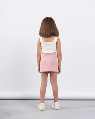 Mini Skirt With Pop-out Flower - Venti