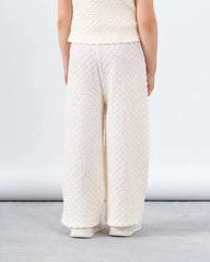 Crushed Textured Wide-Leg Pants - Venti