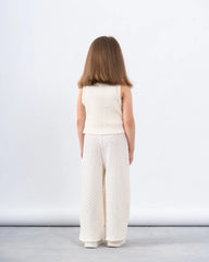 Crushed Textured Tie-Front Vest - Venti