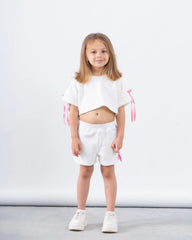 Ribbon-Detail Sporty Shorts - Venti