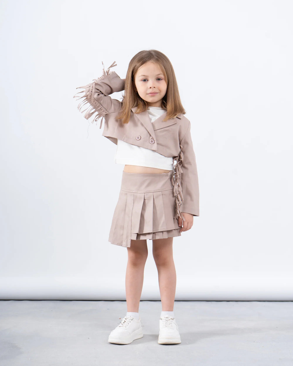 Fringes Cropped Blazer - Venti