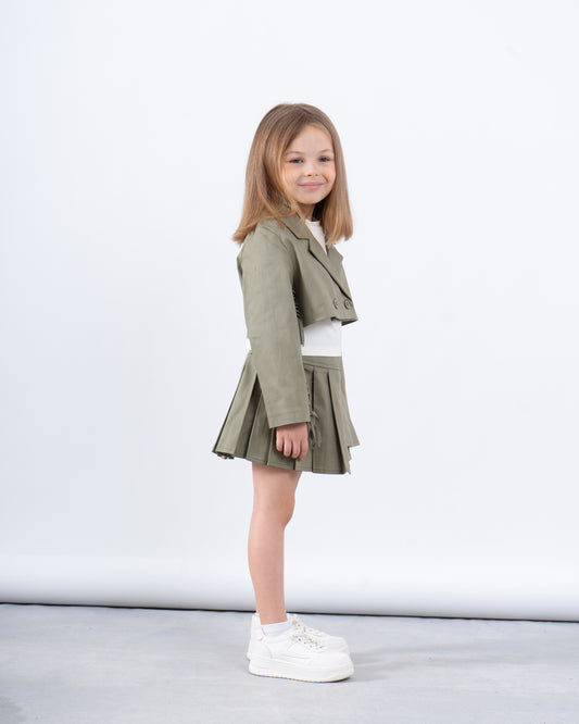 Fringes Cropped Blazer