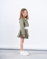 Fringes Cropped Blazer