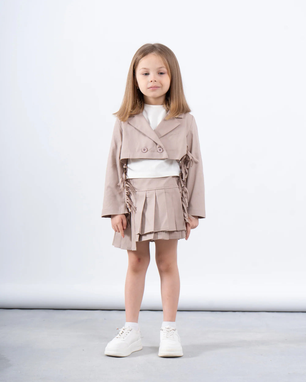 Fringes Cropped Blazer - Venti