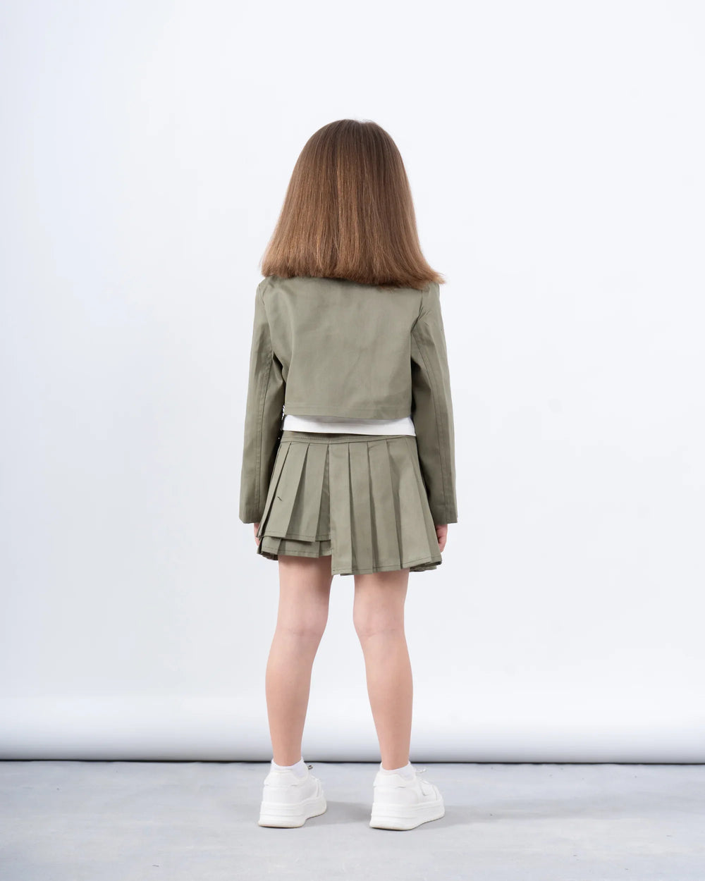 Twill Pleated Skirt - Venti