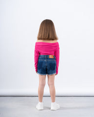 Draped Off-Shoulder Top