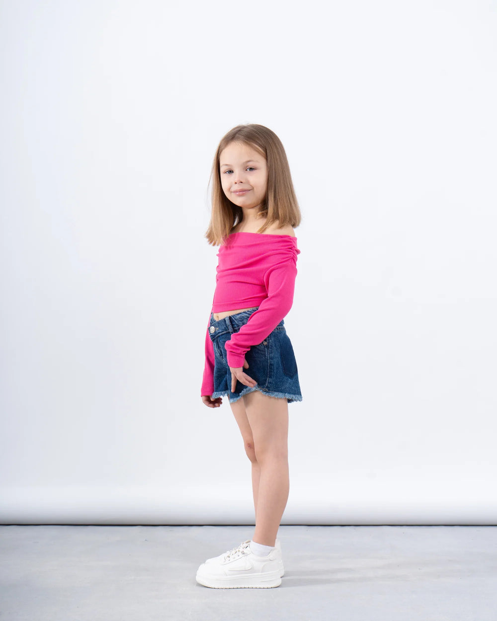 Draped Off-Shoulder Top - Venti