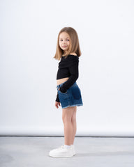 Draped Off-Shoulder Top