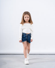 Draped Off-Shoulder Top