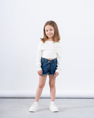 Draped Off-Shoulder Top