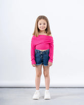 Draped Off-Shoulder Top - Venti