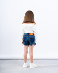 Draped Off-Shoulder Top