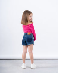 Draped Off-Shoulder Top