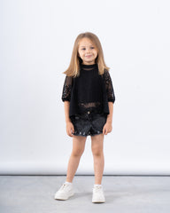 Lace Relaxed-Fit Top