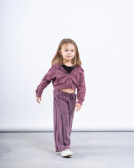 Acid-Wash Cropped Hoodie - Venti