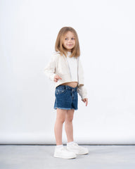 Zip-Up Glitter Hoodie - Venti