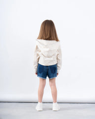 Zip-Up Glitter Hoodie - Venti