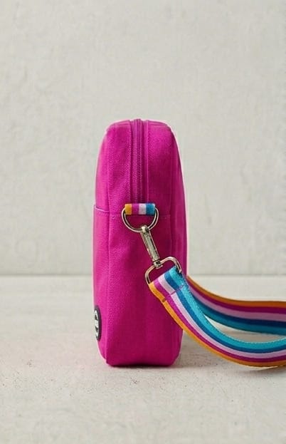 Fuchia/Yellow Cross Body