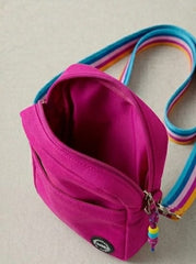 Fuchia/Yellow Cross Body