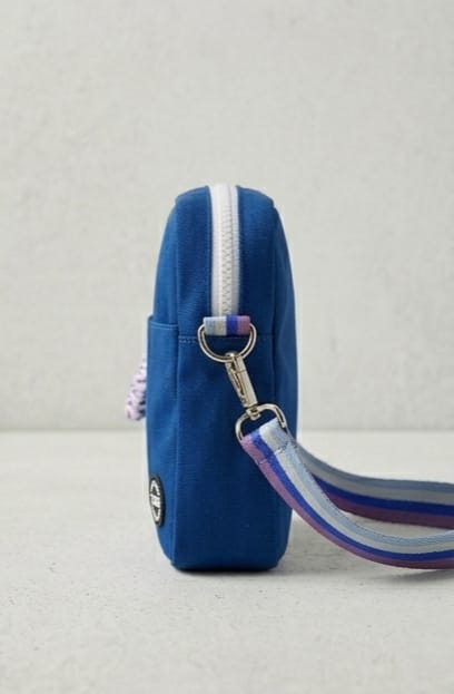 True Blue/Grey Cross Body