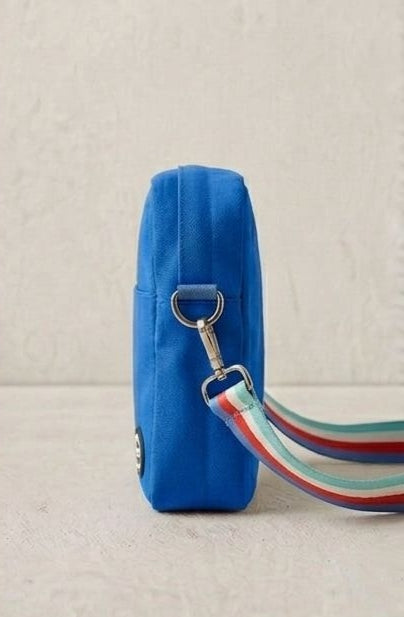 Royal Blue/Red Cross Body