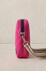 Pink/Black Cross Body Bags