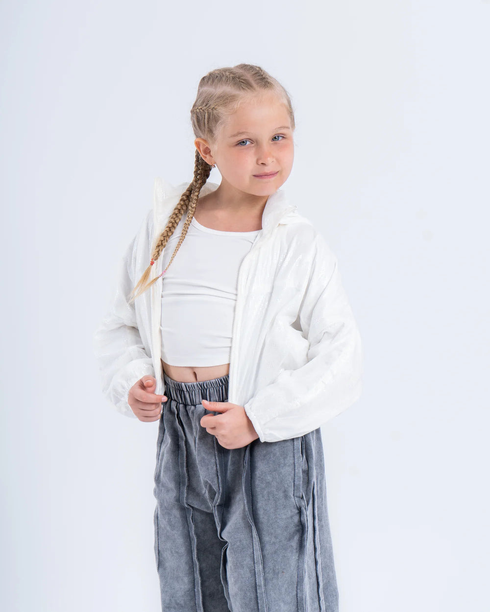 Convertible Metallic Nylon Jacket - Venti