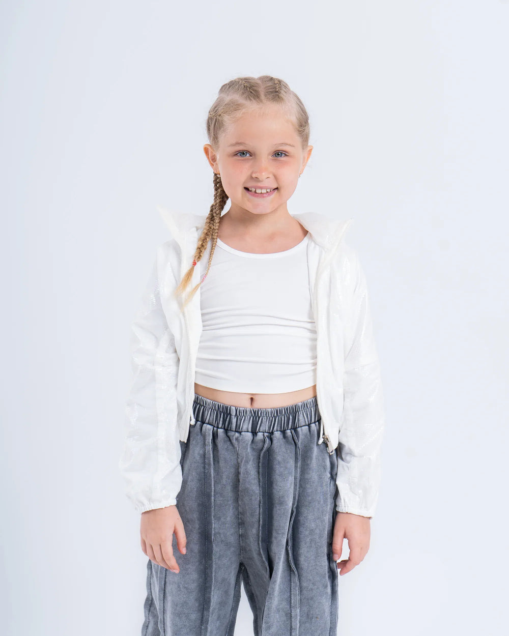 Convertible Metallic Nylon Jacket - Venti