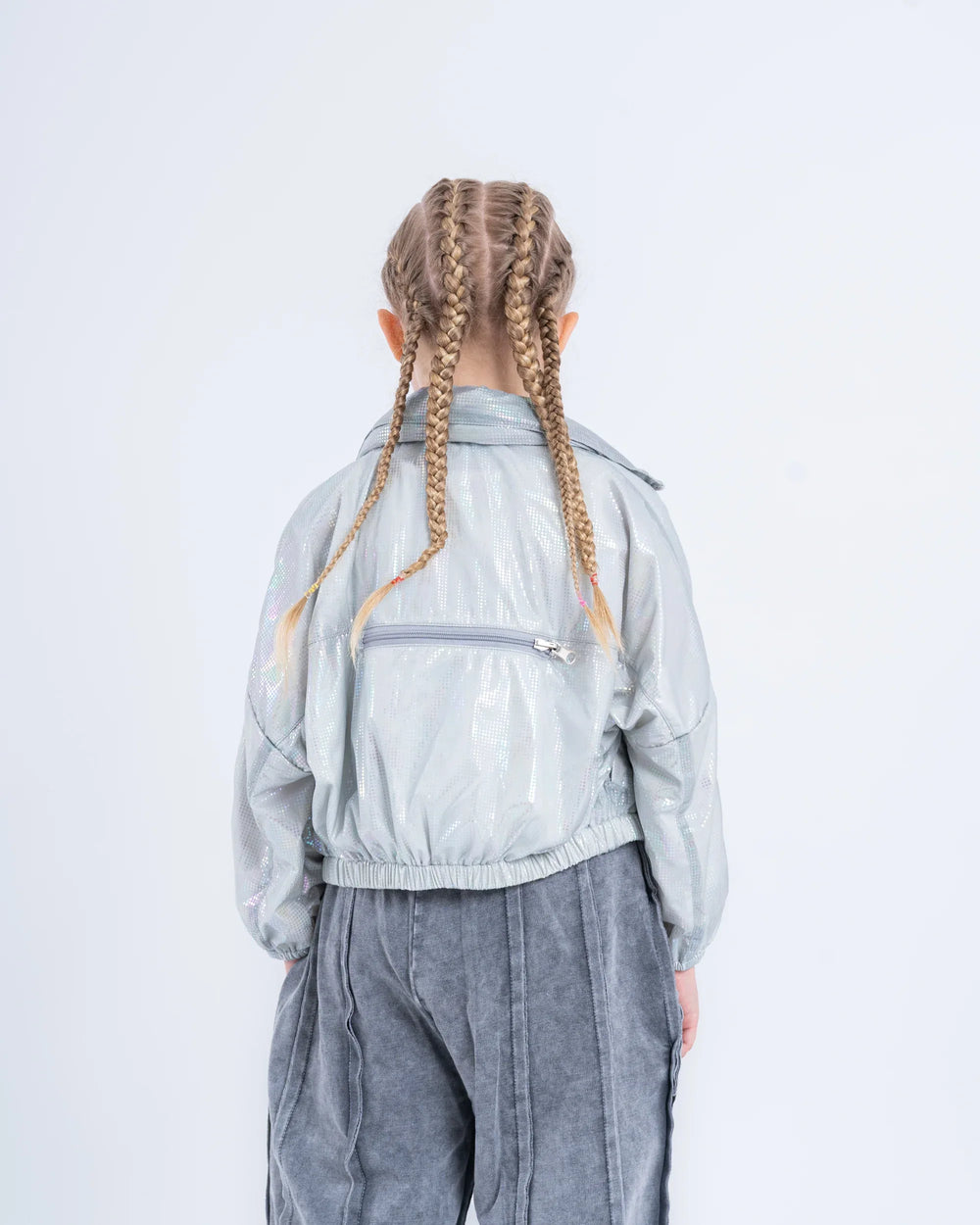 Convertible Metallic Nylon Jacket - Venti