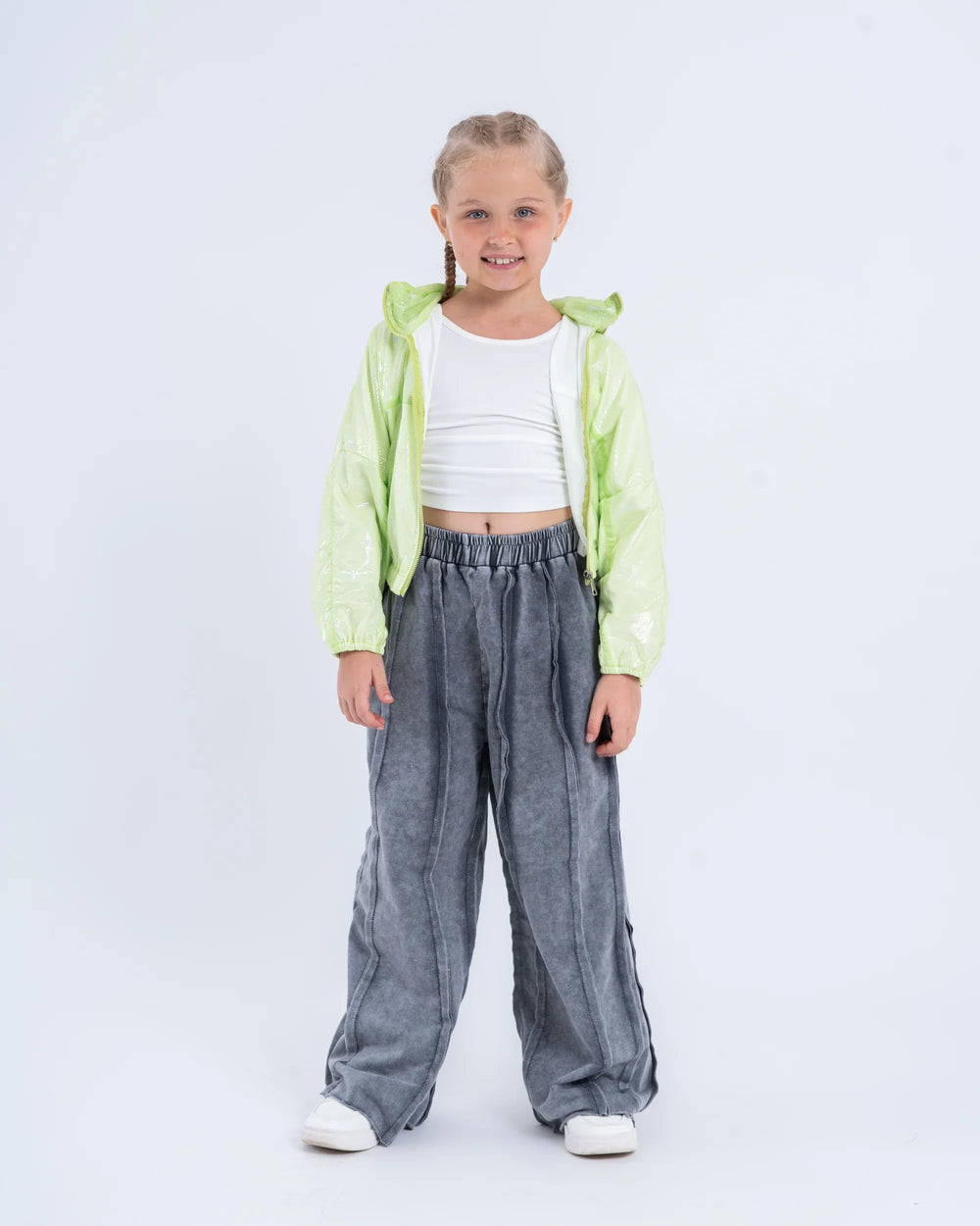 Convertible Metallic Nylon Jacket - Venti