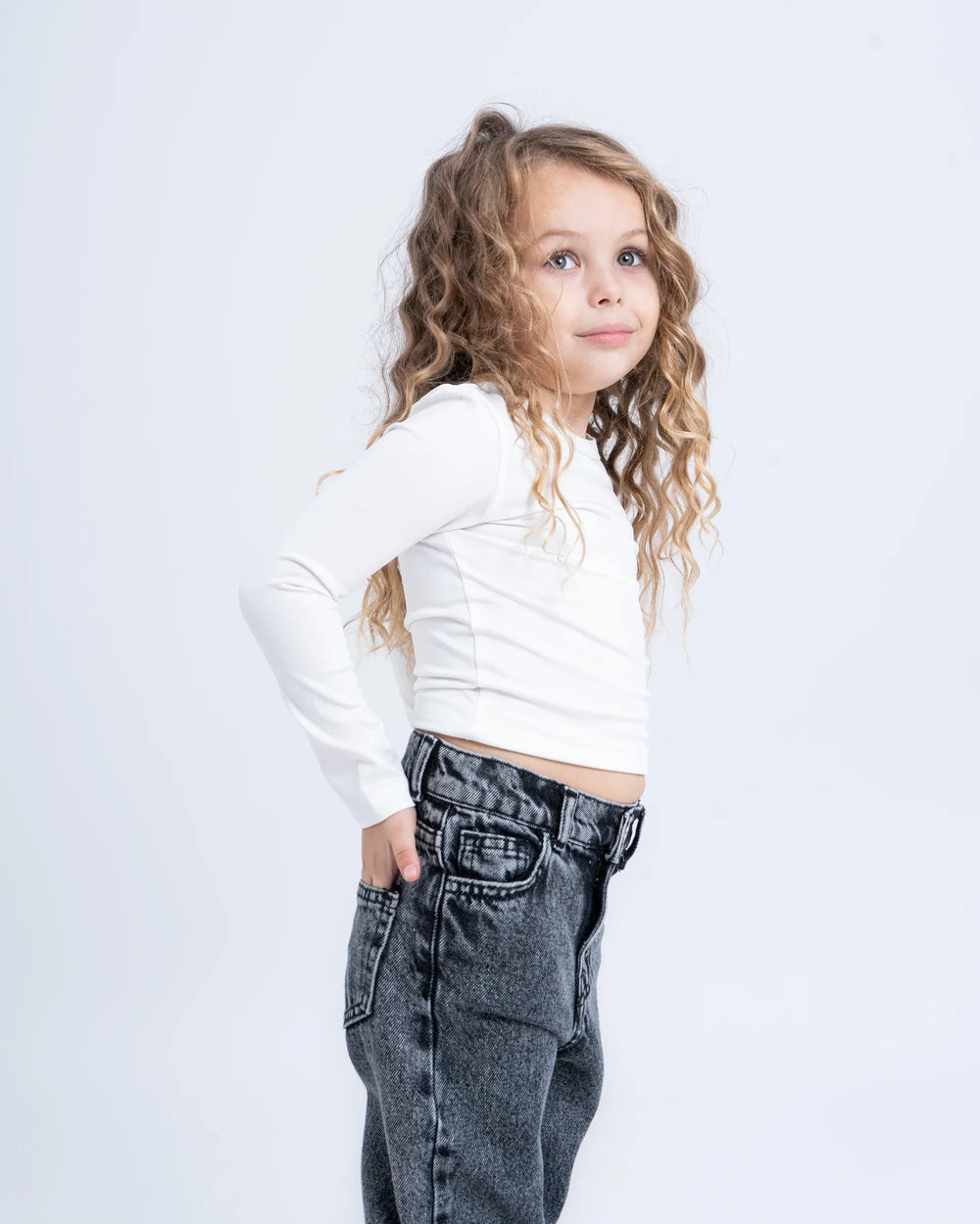 Basic Polyamide Round Neck Top - Venti