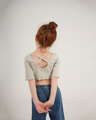 Crossed Back Top