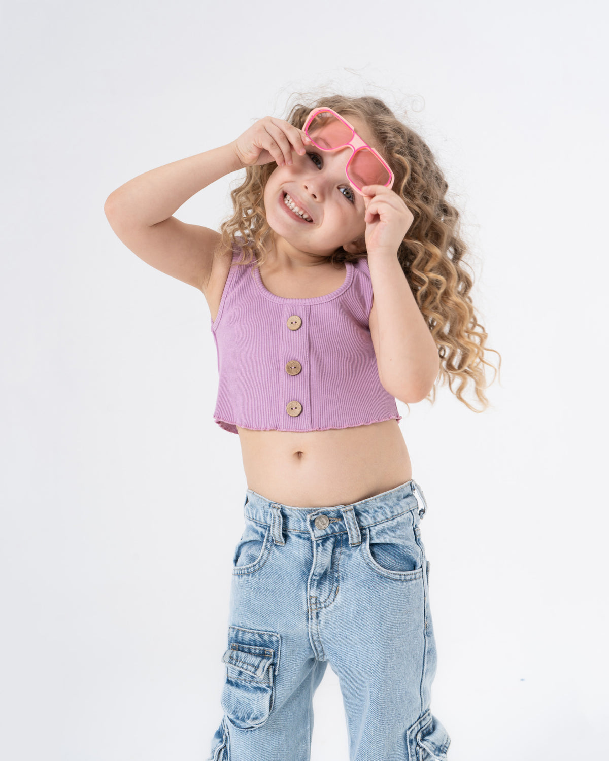 Buttoned Top