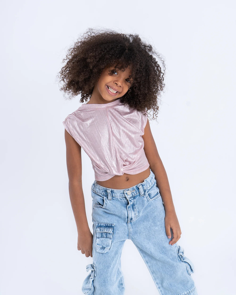 Metallic Knot Top - Venti