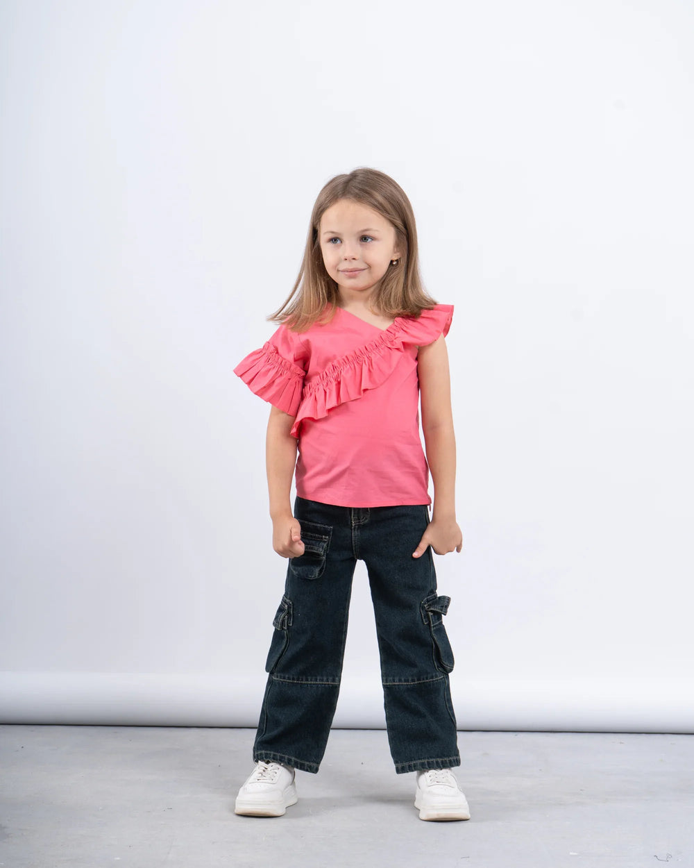 Ruffle One Blouse - Venti