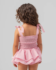 Smocked Ruffles Dress