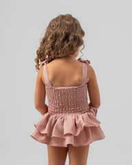 Smocked Ruffles Dress