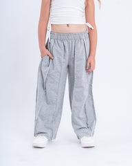 Unfinished Wide Leg Sweatpants