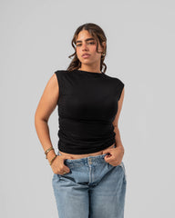 Basic Ruched Sides Top