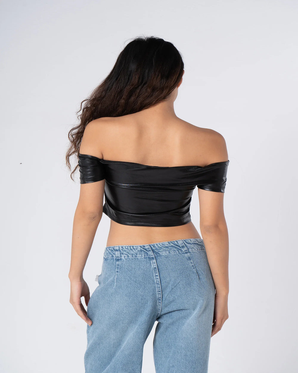Metallic Off Shoulder Top - Venti